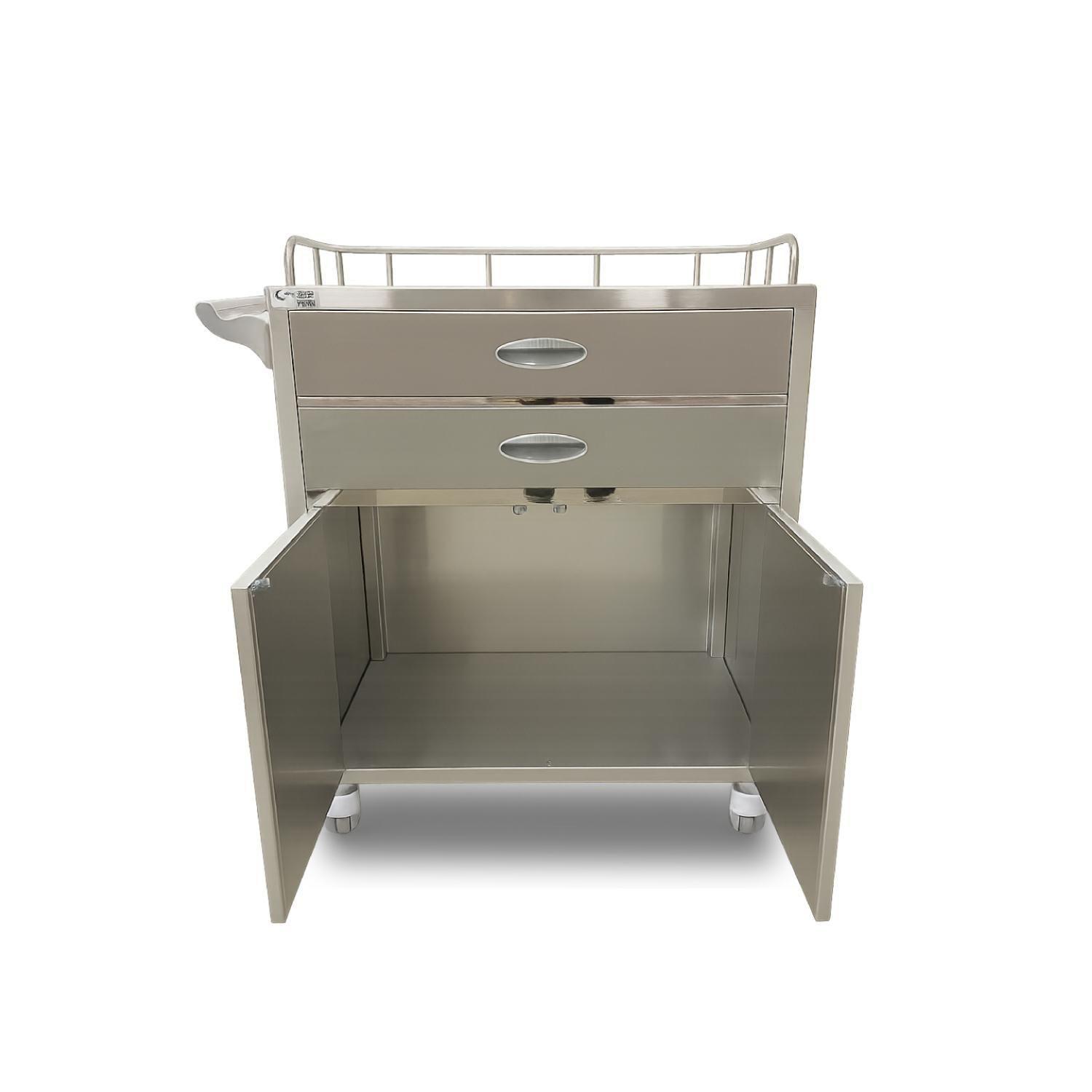 Carro Clínico Almacenamiento 4 Compartimientos-4