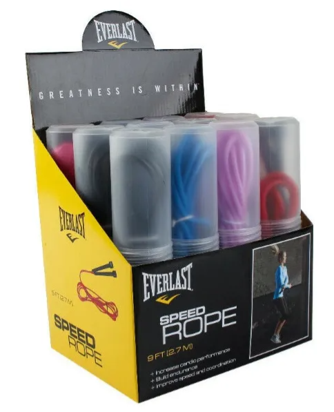 Cuerda de Saltar Marca Everlast 2 7 metros resistente-2
