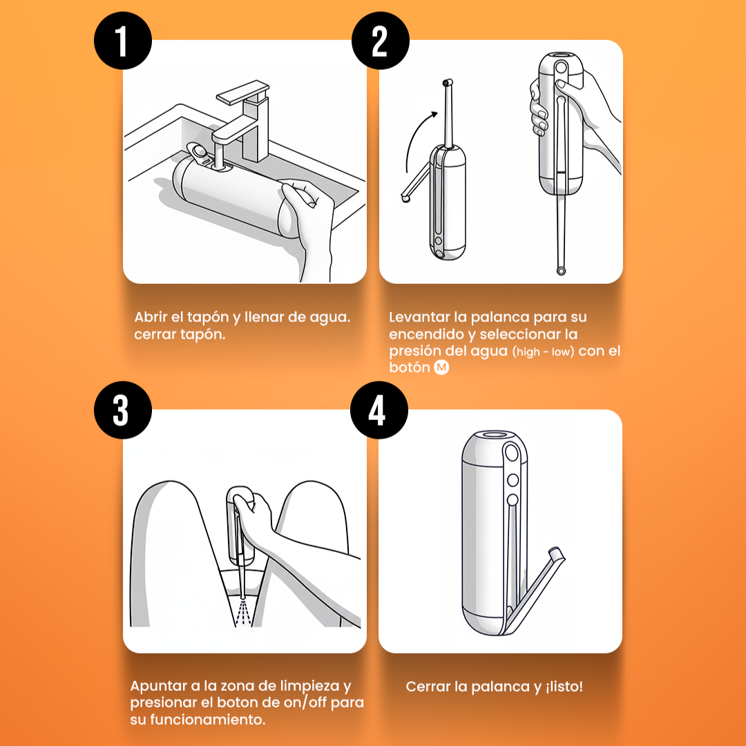 Bidet Portatil Electrico Bizoni-5