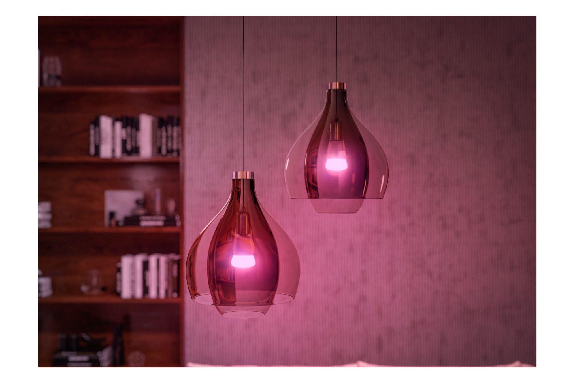 Kit 3 Philips Hue E27 Multicolores + Bridge Matter-5