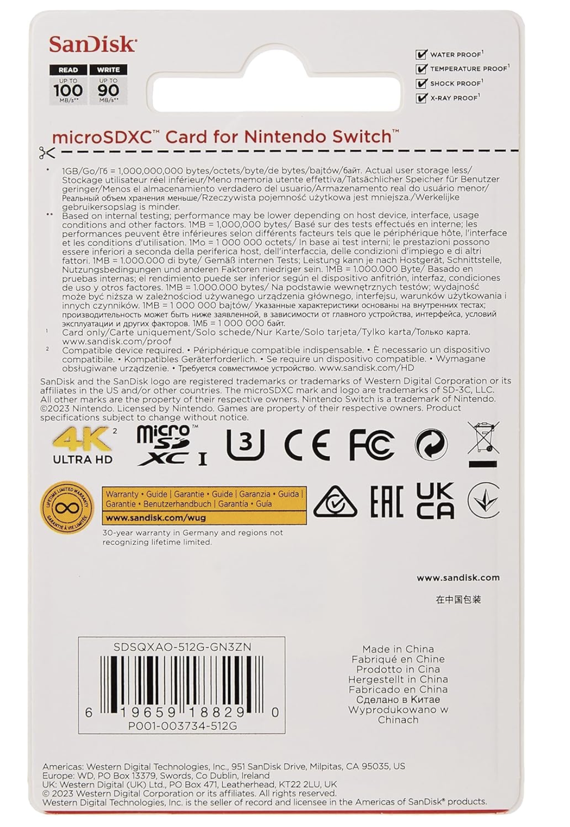 Tarjeta memoria SDmicro SanDisk Nintendo Switch 512GB Animal Crossing-4