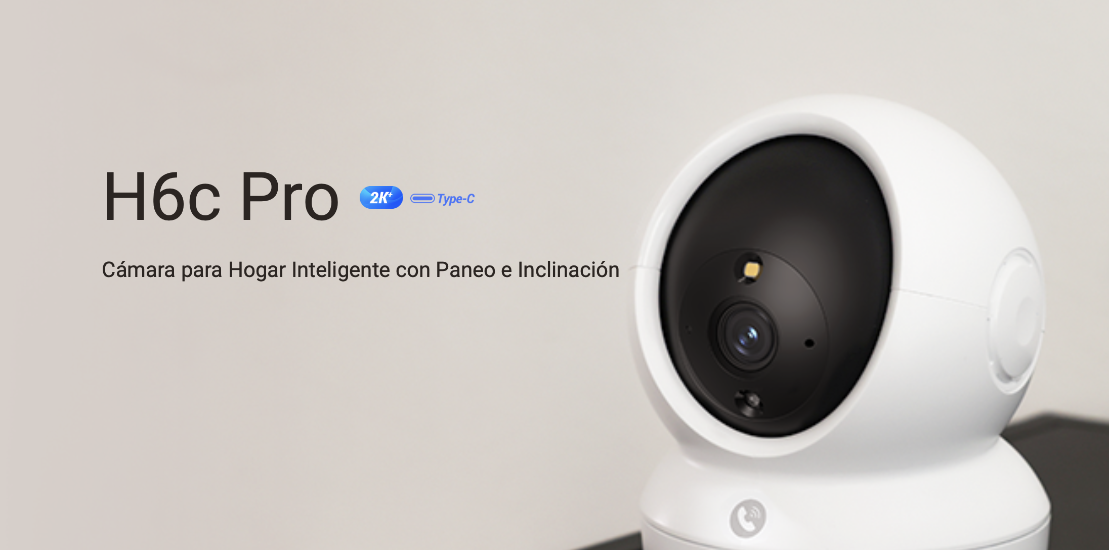 Smart Cámara Ezviz De Interiores 2k Pro Giratoria Wi-fi Rj45-5