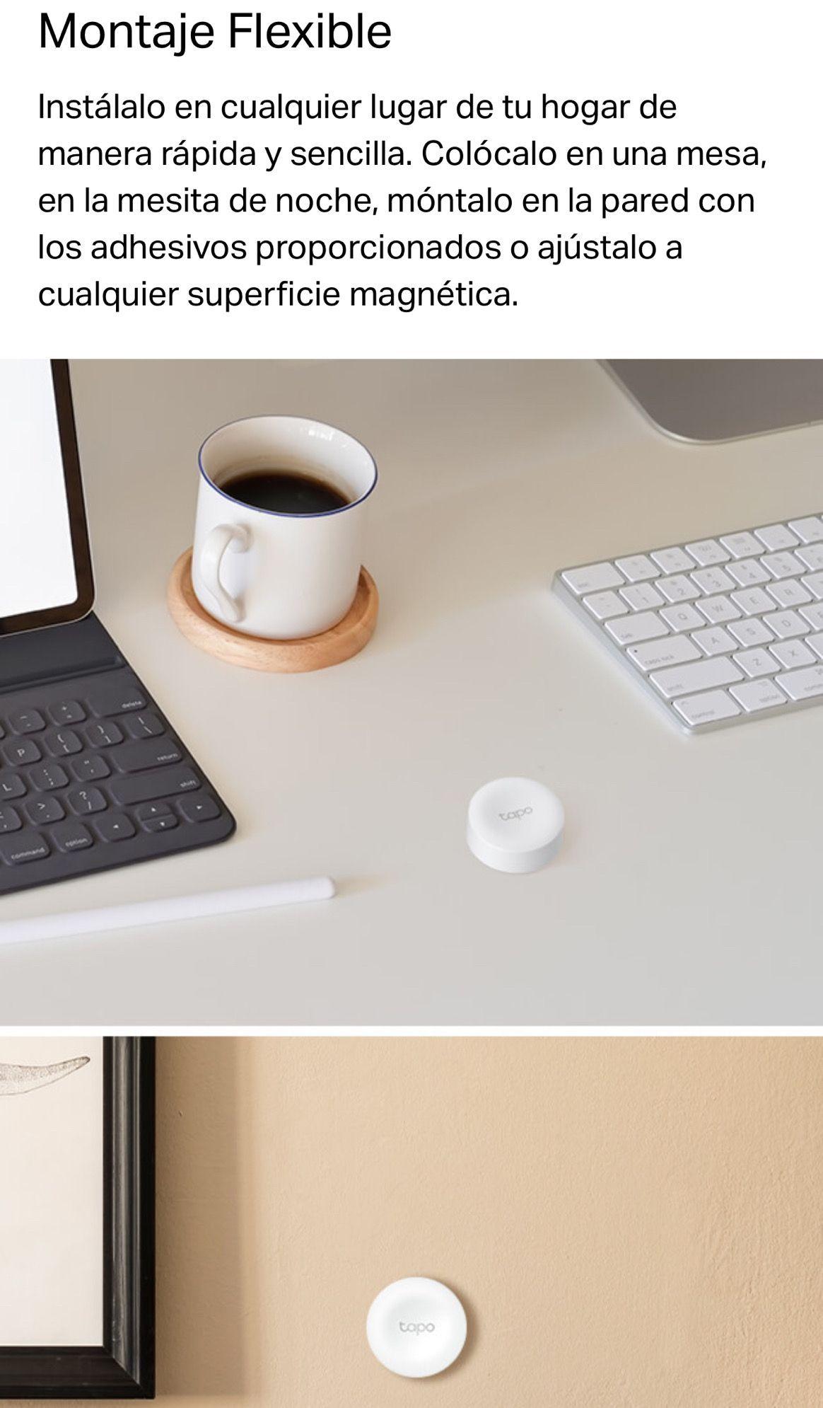 Set 2 Interruptor Dimmer inalambrico Magnetico Tapo Google Alexa-3