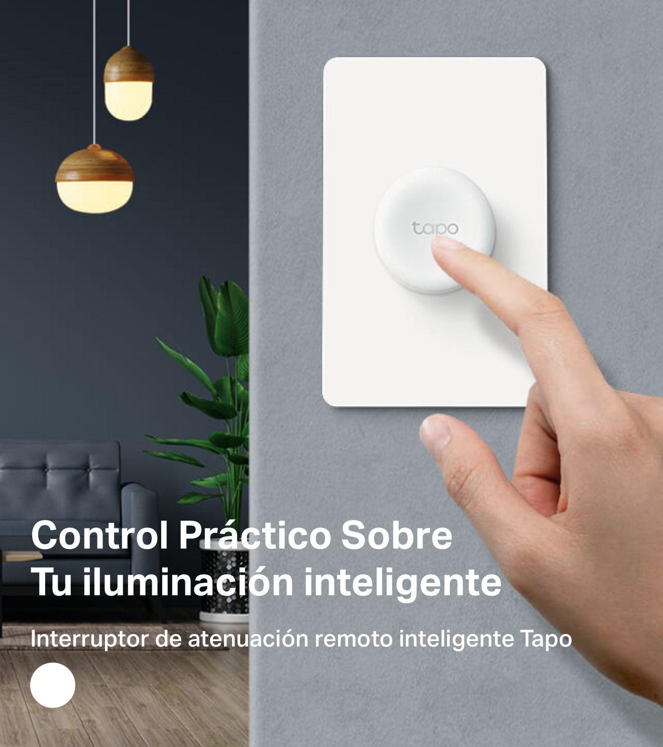 Set 2 Interruptor Dimmer inalambrico Magnetico Tapo Google Alexa-5
