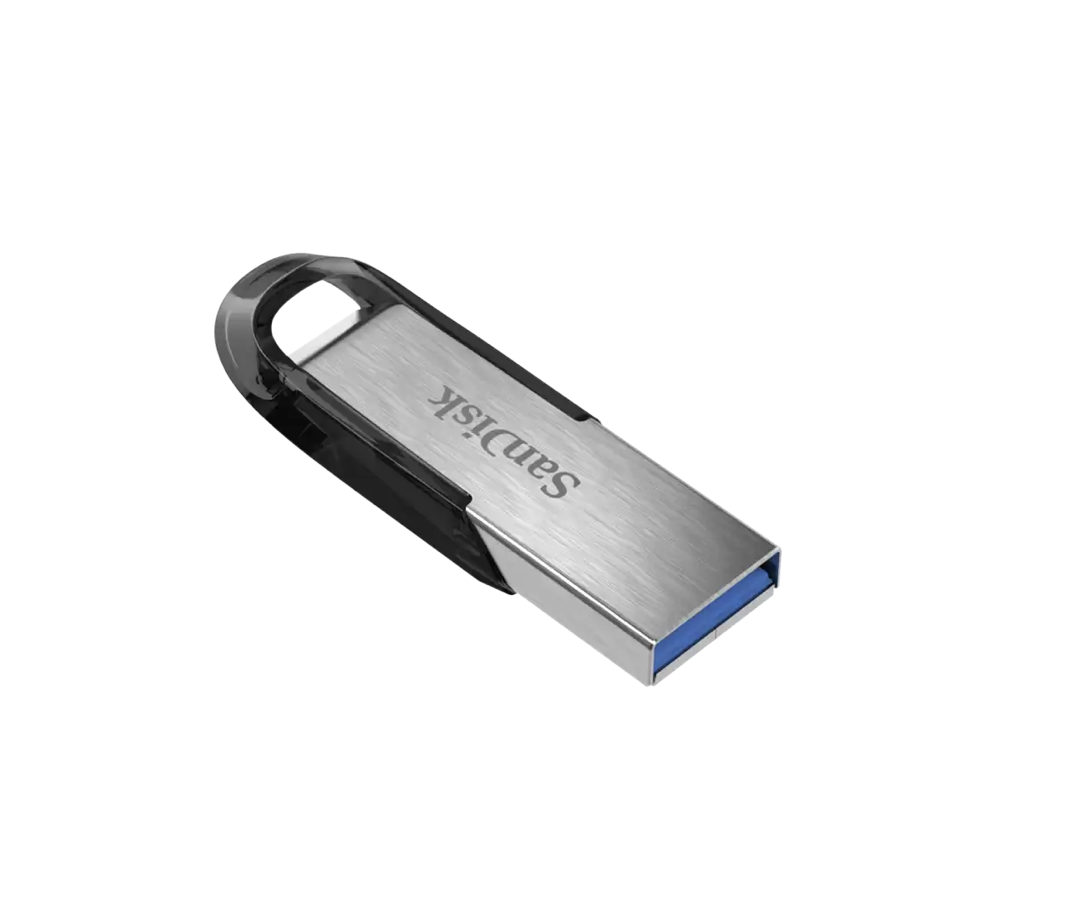 Pendrive Sandisk Ultra Flair 128 GB 3.0 Plateado Con Negro 150 Mb/s-2