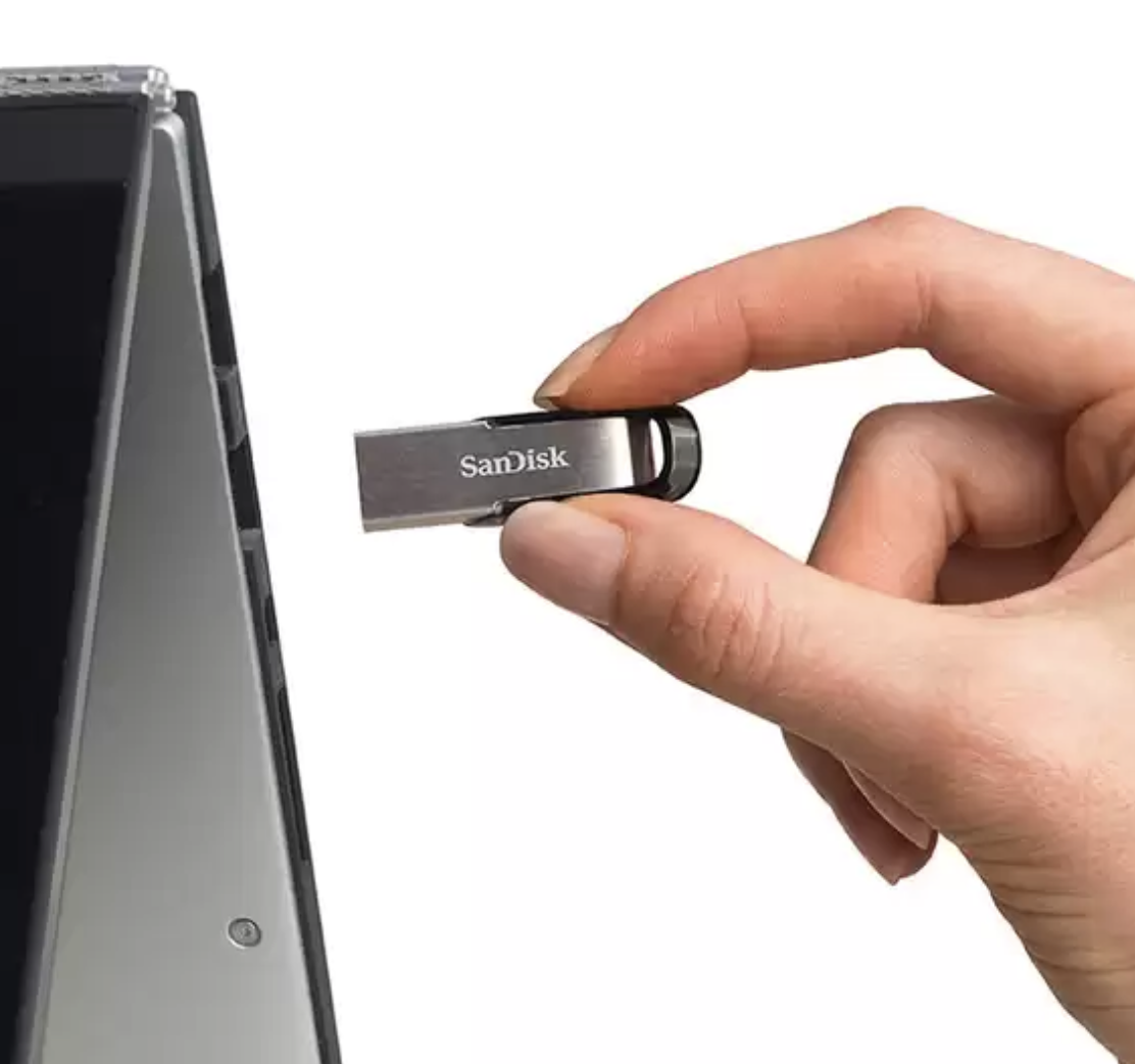 Pendrive Sandisk Ultra Flair 128 GB 3.0 Plateado Con Negro 150 Mb/s-3