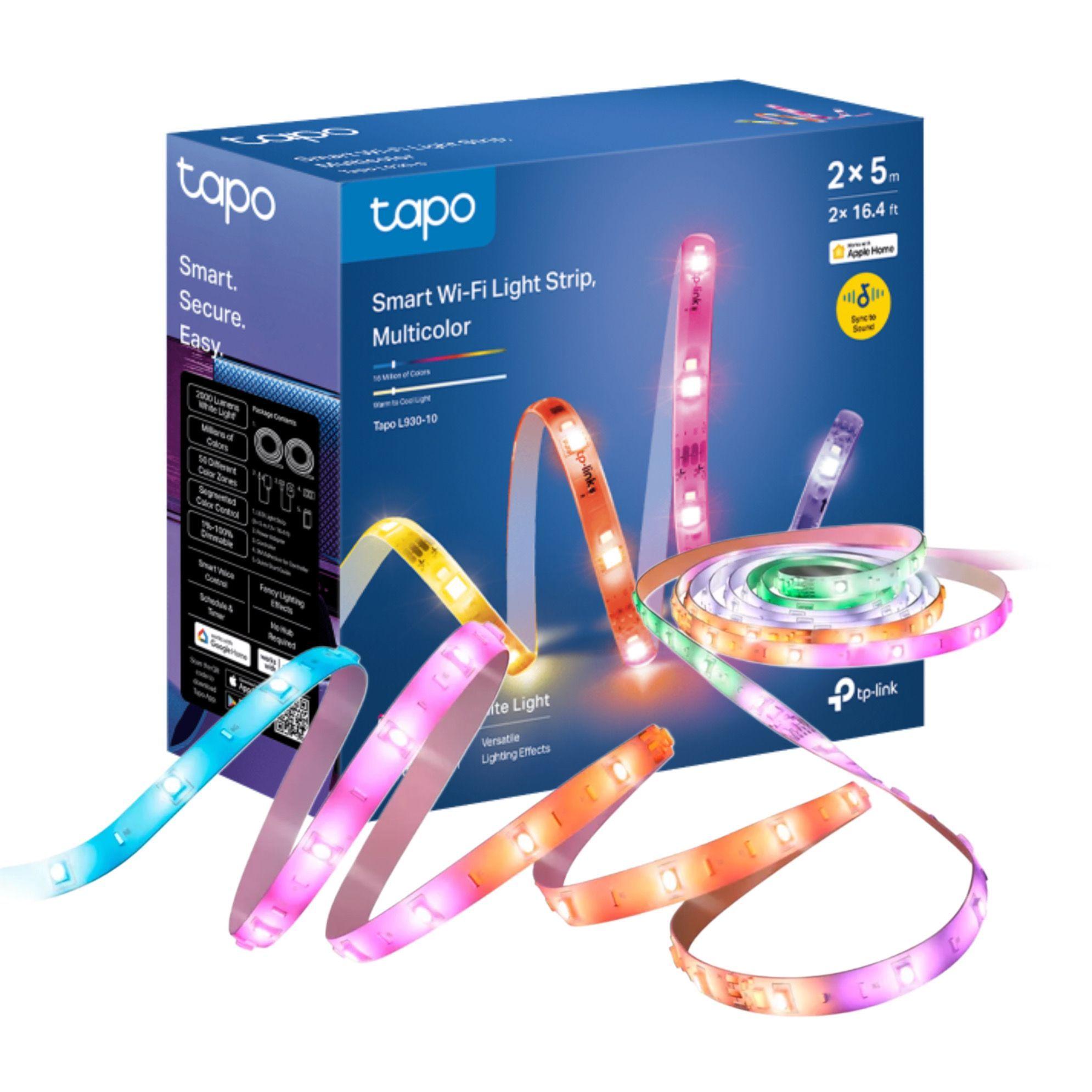Tira Lightstrip Multicolores Gradient Tapo 10 metros Wi-Fi Alexa Homekit-0