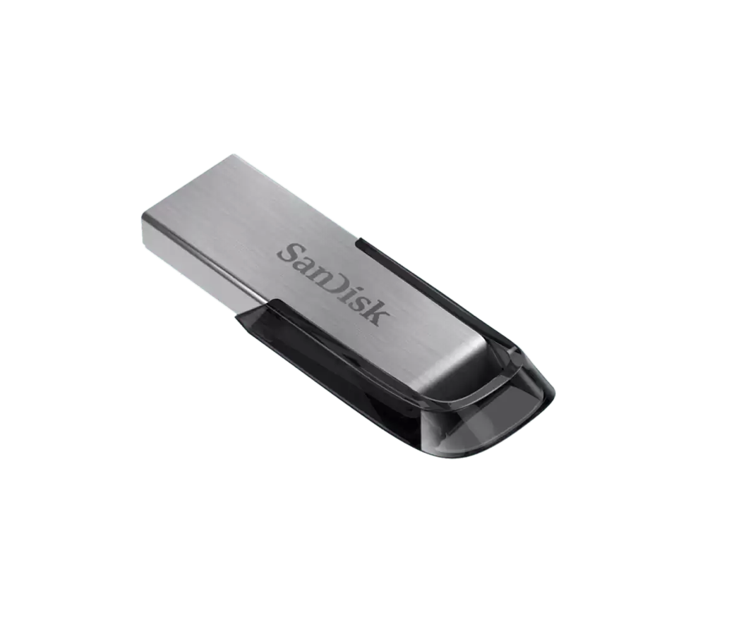 Pendrive Sandisk Ultra Flair 64gb 3.0 Plateado Con Negro 150 Mb/s-2