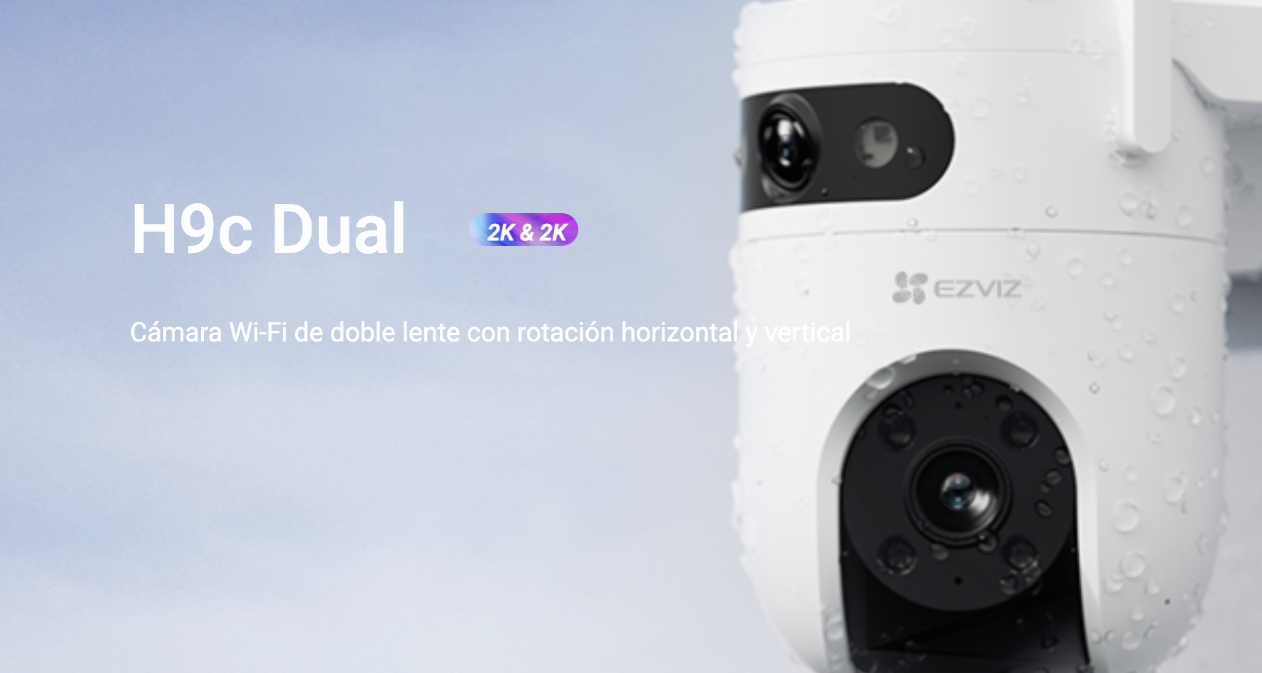 Cámara Dual Lente 3mp+3mp Outdoor Ezviz Cableada Wi-fi Alexa-2