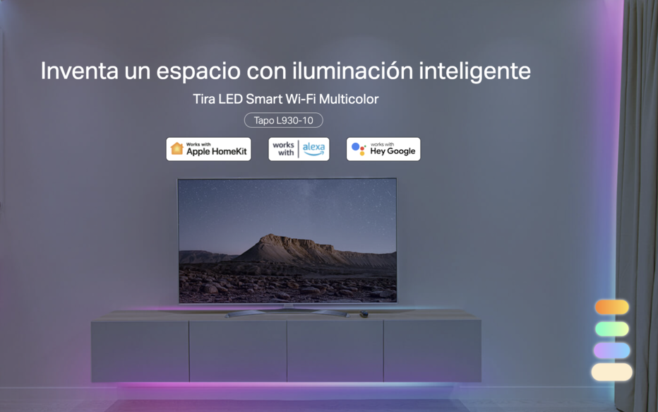 Tira Lightstrip Multicolores Gradient Tapo 5 metros Wi-Fi Alexa Homekit-4