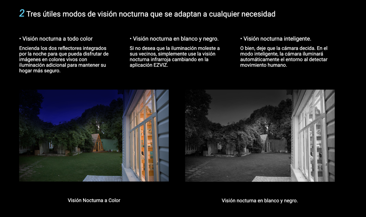 Cámara Ezviz Outdoor Giratoria 360° H8 Pro 2k Wi-fi Alexa-4