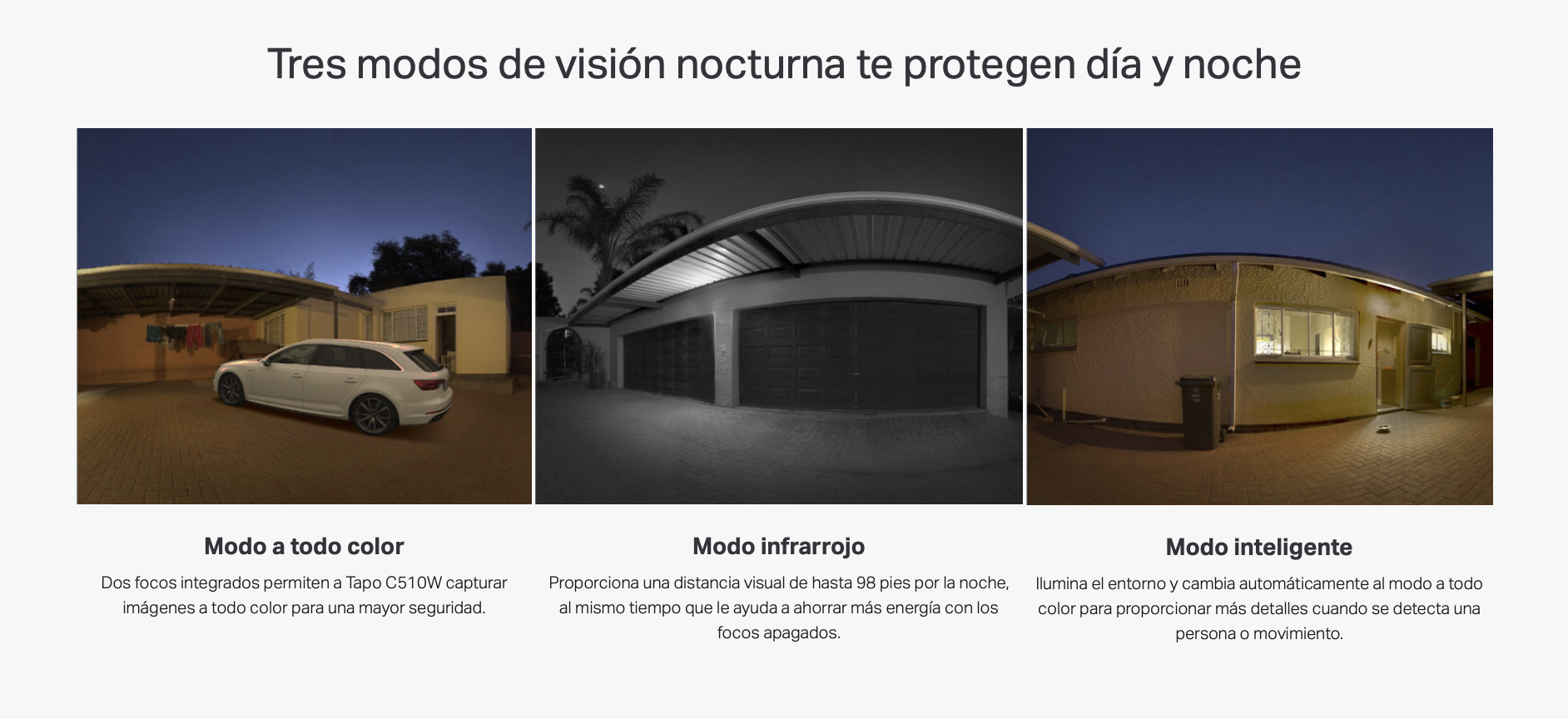 Cámara Giratoria Outdoor Tp-link Tapo C510W Visión Nocturna 2K-2