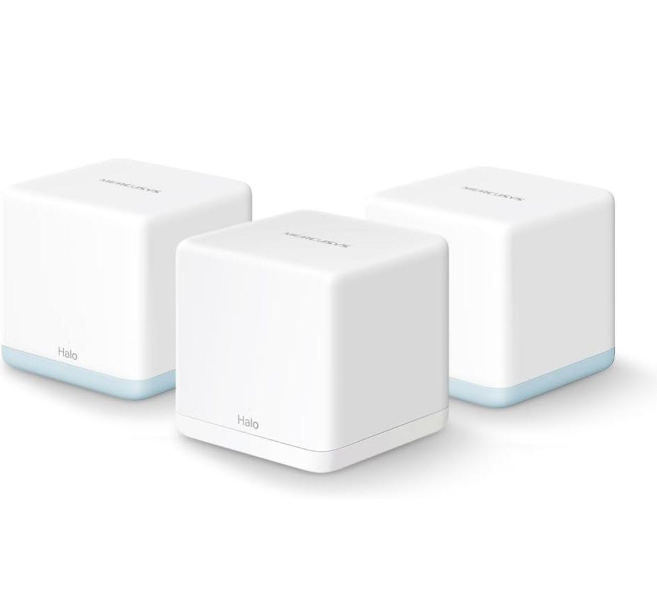 Set 3 Sistema Wi-fi 6 Mesh Mercusys Tp-link Halo H80x Ax3000-7