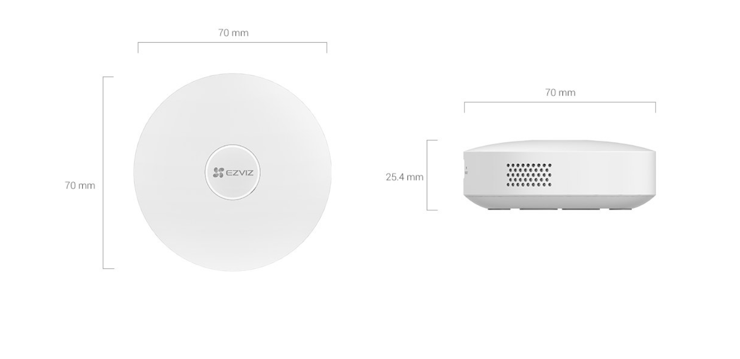 Home Gateway Hub Ezviz Controlador Wifi & Zigbee Googe Alexa-2
