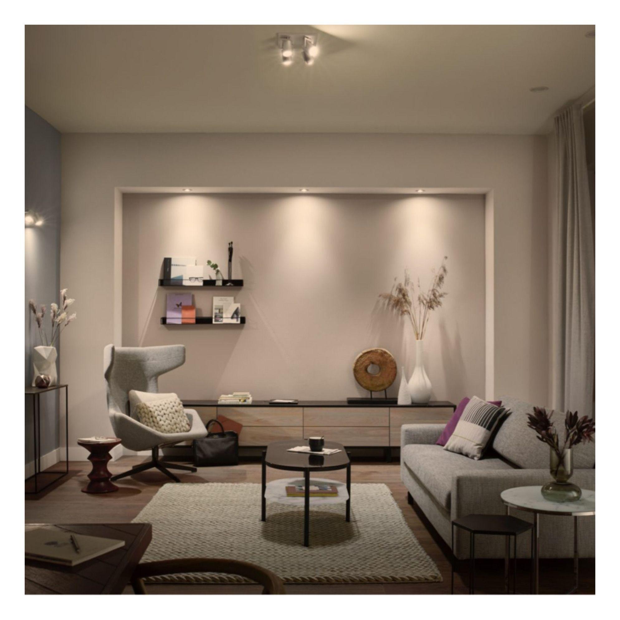 Pack 3 Philips Hue White    GU10 400LM s Zigbee & Bt-3