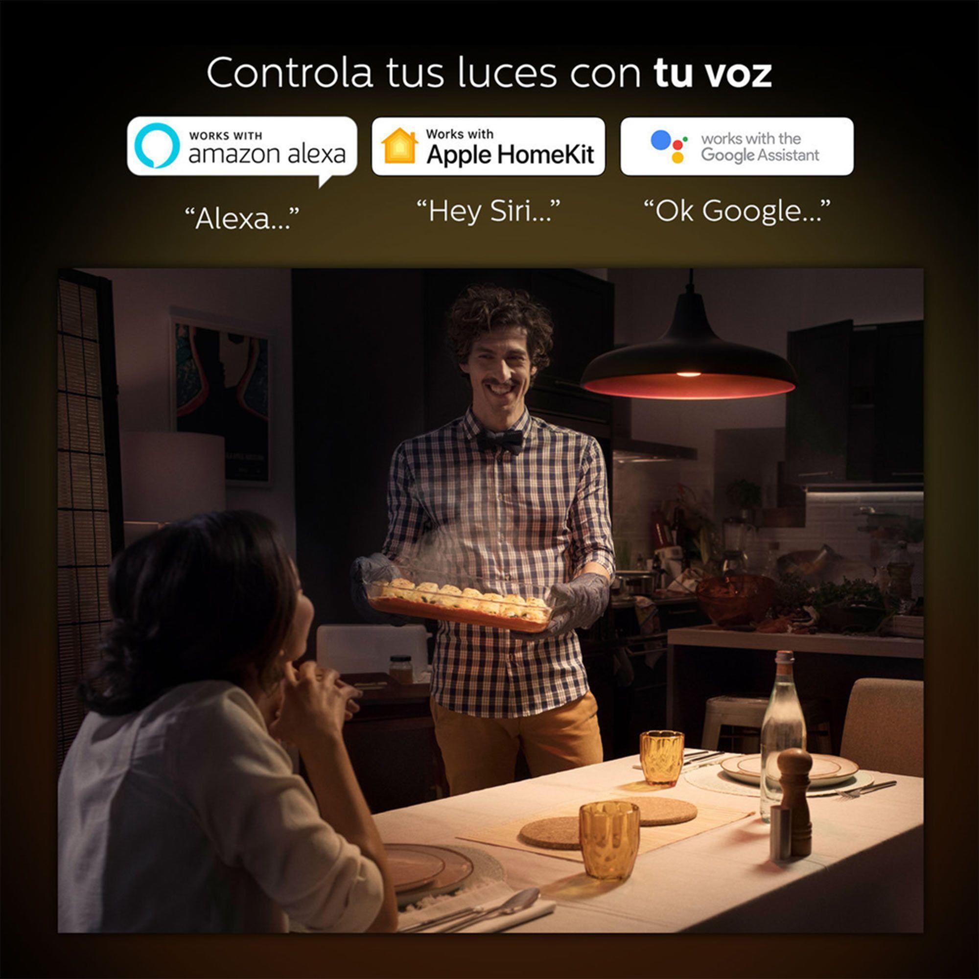 Pack 3 Philips Hue White    GU10 400LM s Zigbee & Bt-6