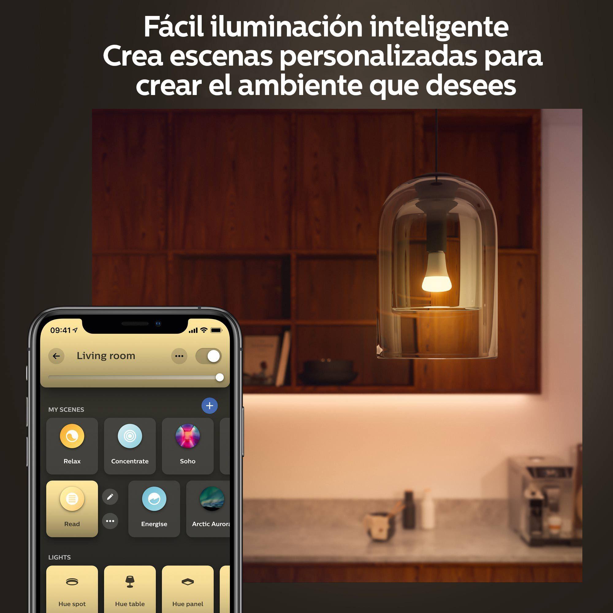 Pack 3 Philips Hue White    GU10 400LM s Zigbee & Bt-7