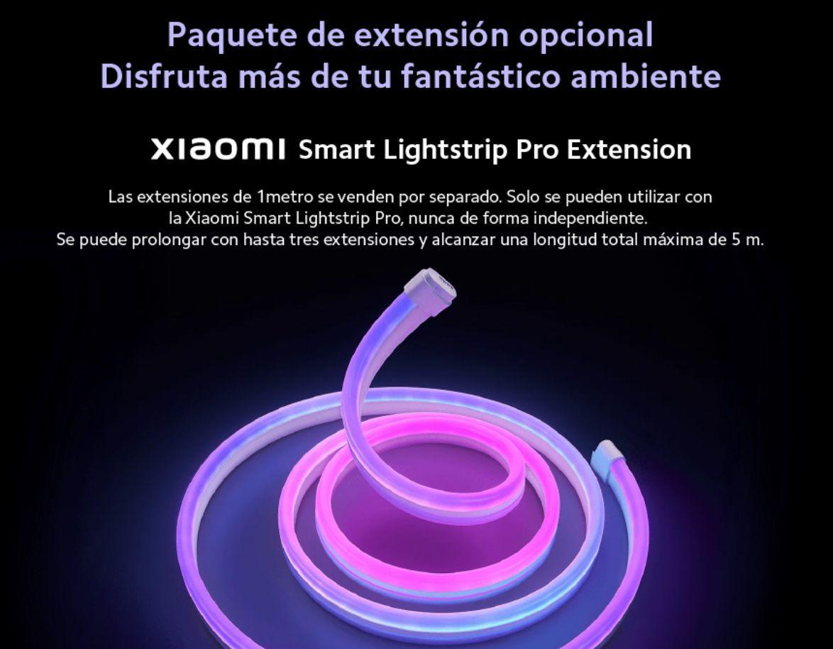 Cinta Smart LED Xiaomi Lightstrip Pro Wi-Fi 2 Mts Con fuente  Google Alexa-2