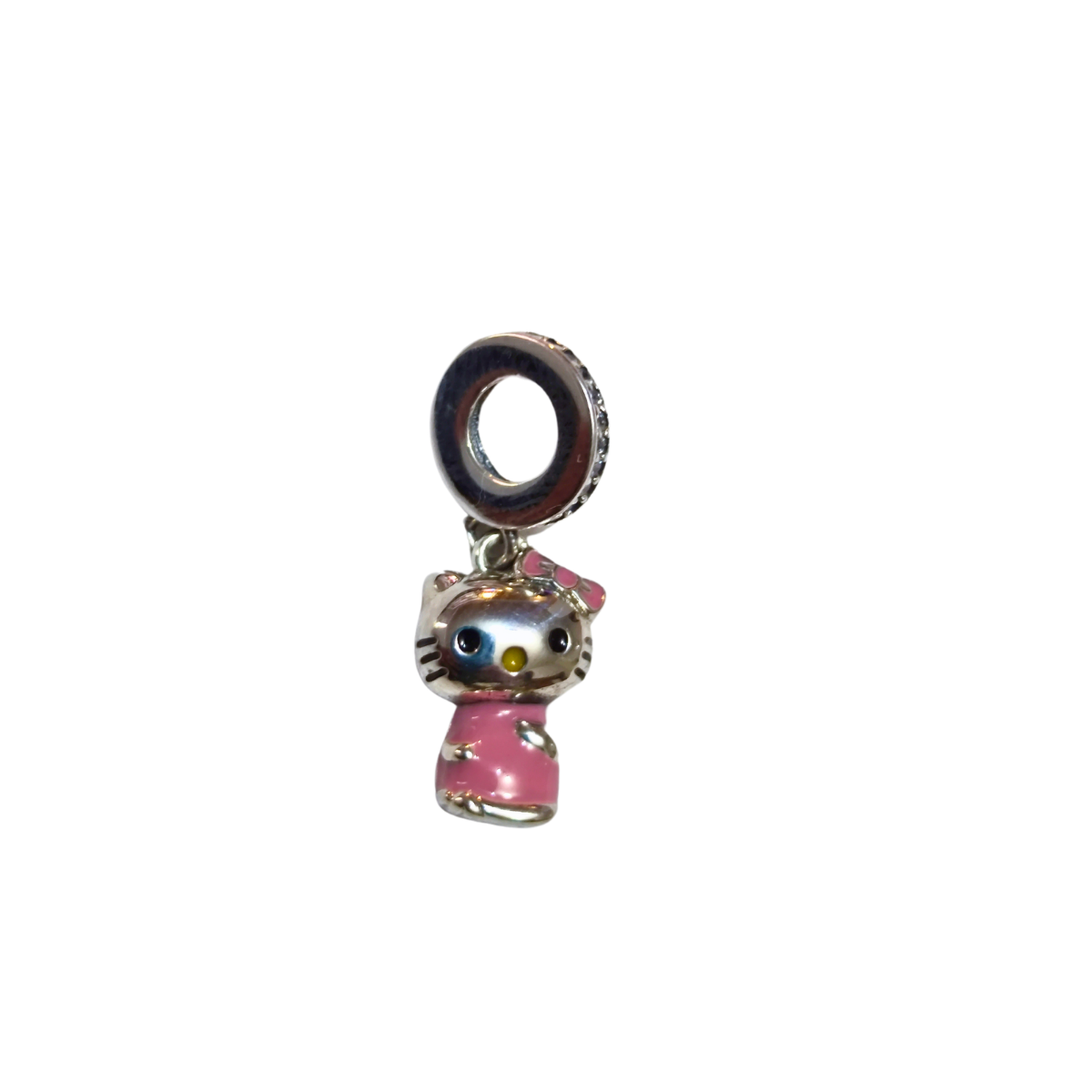 Charm de Plata de Hello Kitty-0