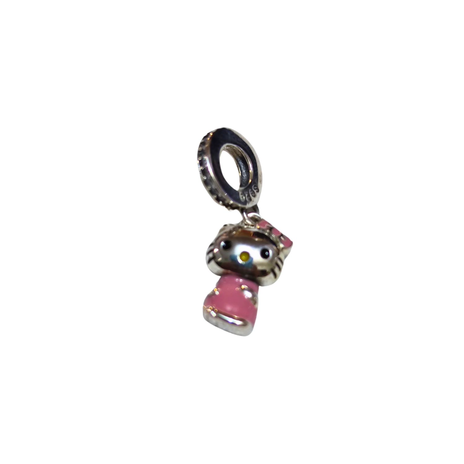 Charm de Plata de Hello Kitty-1