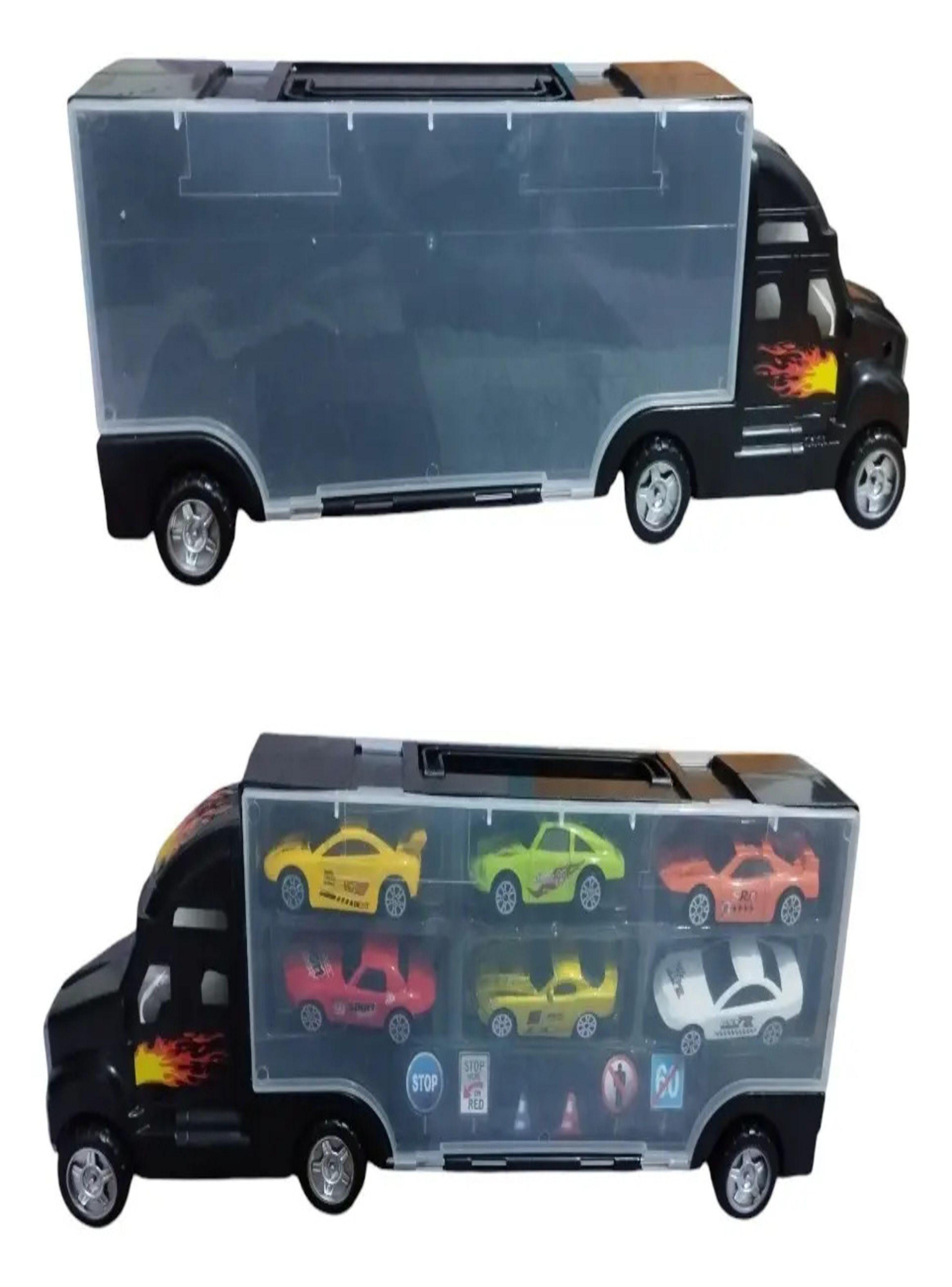 Camion Mosquito Transportador Autos Juguete Plastico Niños-1