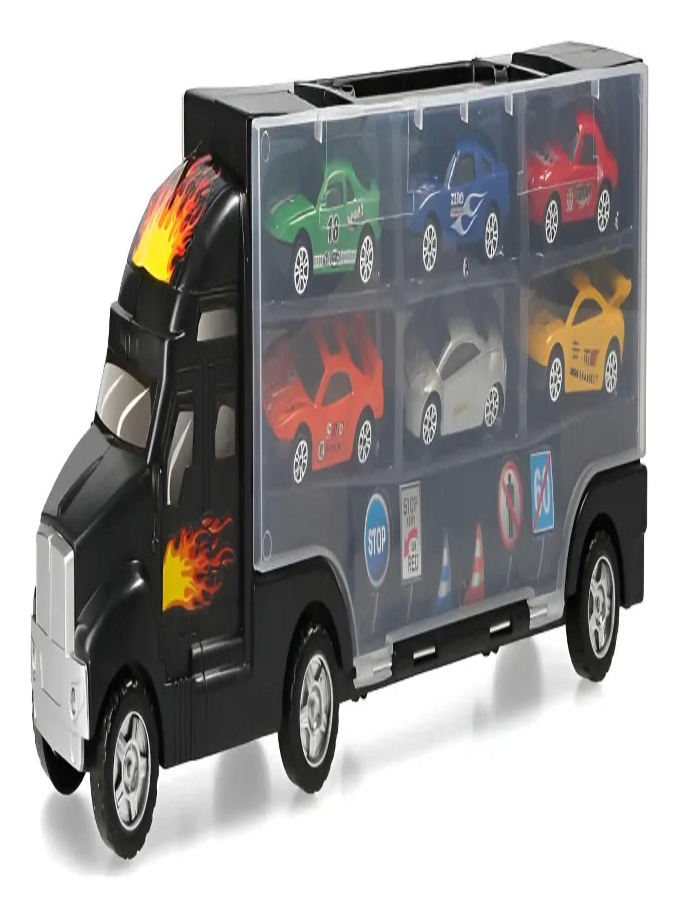 Camion Mosquito Transportador Autos Juguete Plastico Niños-2