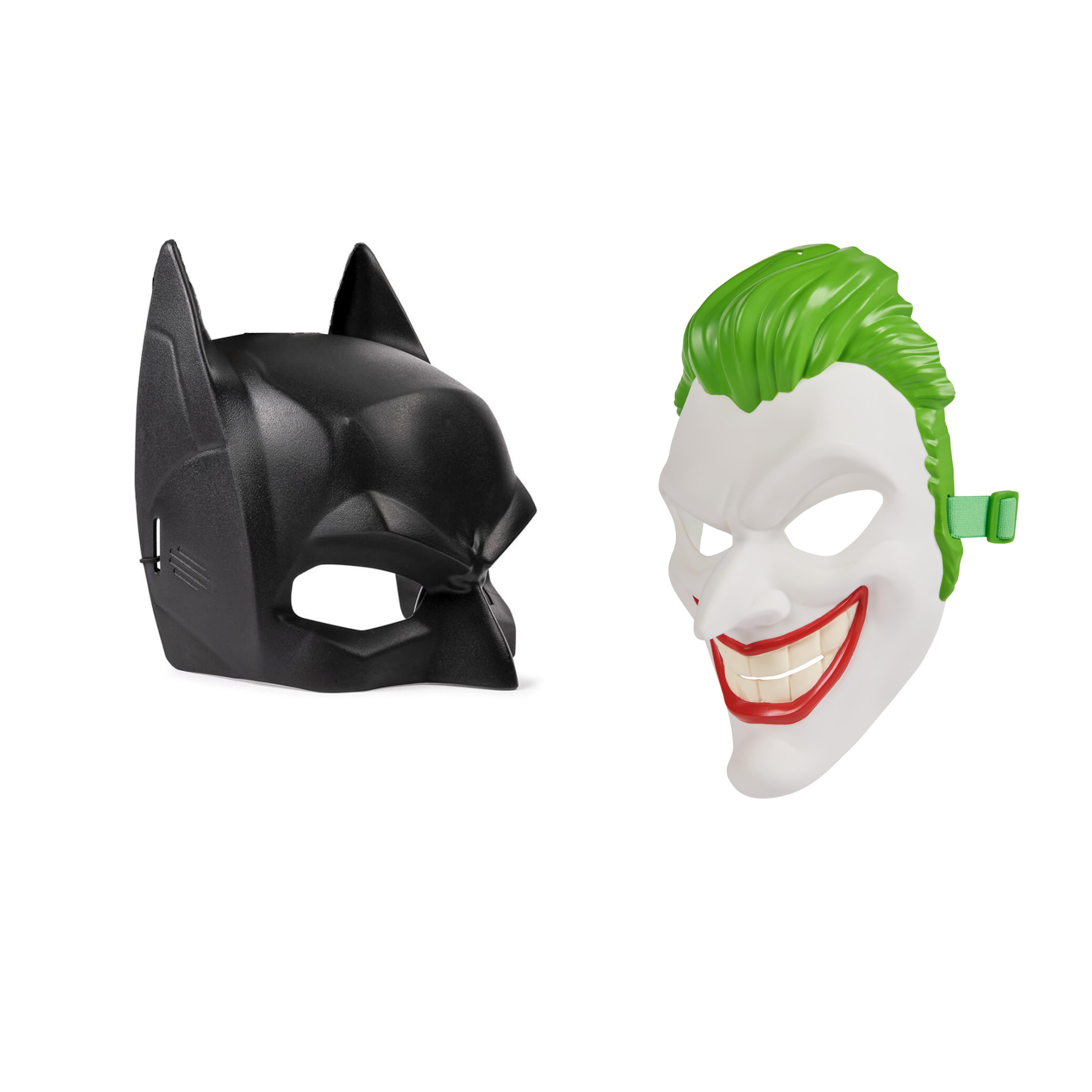 Set 2 mascaras Archienemigos Guasón y Batman-0