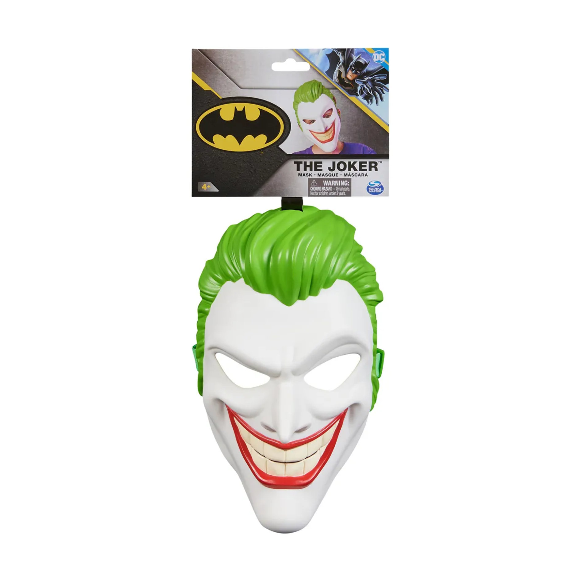 Set 2 mascaras Archienemigos Guasón y Batman-4