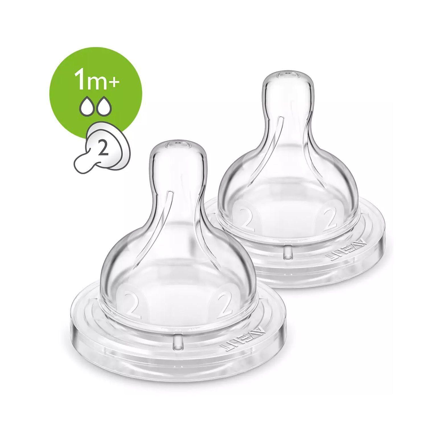 Tetina Anti-Colic Philips Avent 1m Flujo Lento-1