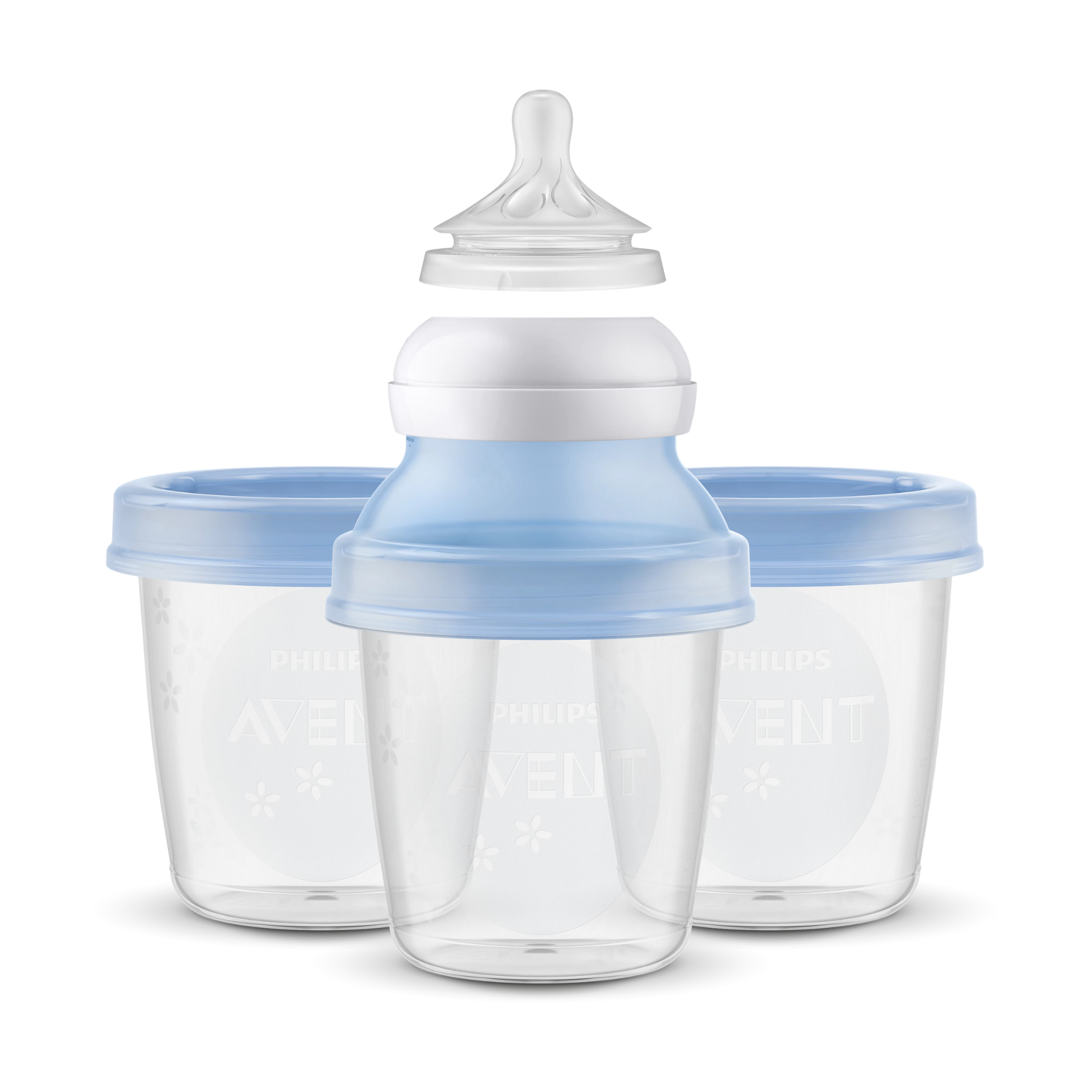 Extractor de leche manual Avent + 100 protectores mamarios-5