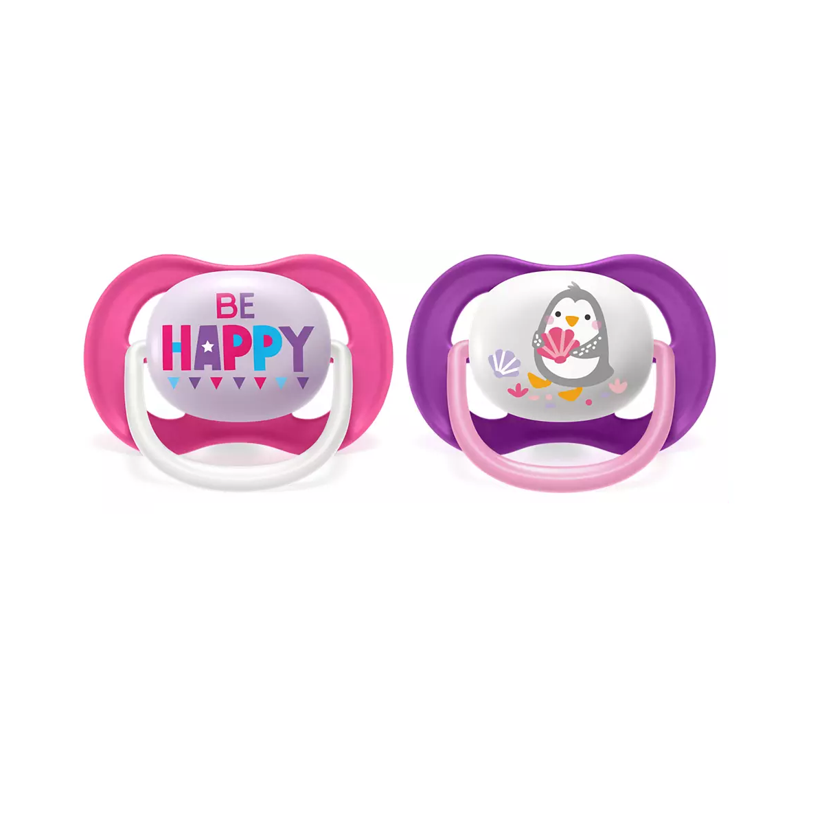 3 Mamaderas Pink + Set de 2 chupetes 6-18 meses -5