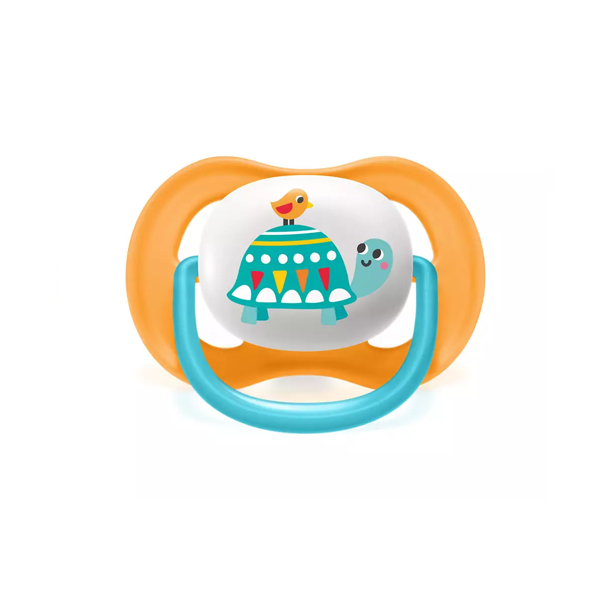Chupete Ultra Air Collection,  Happy/tortuga 6-18m, x2 unidades-2
