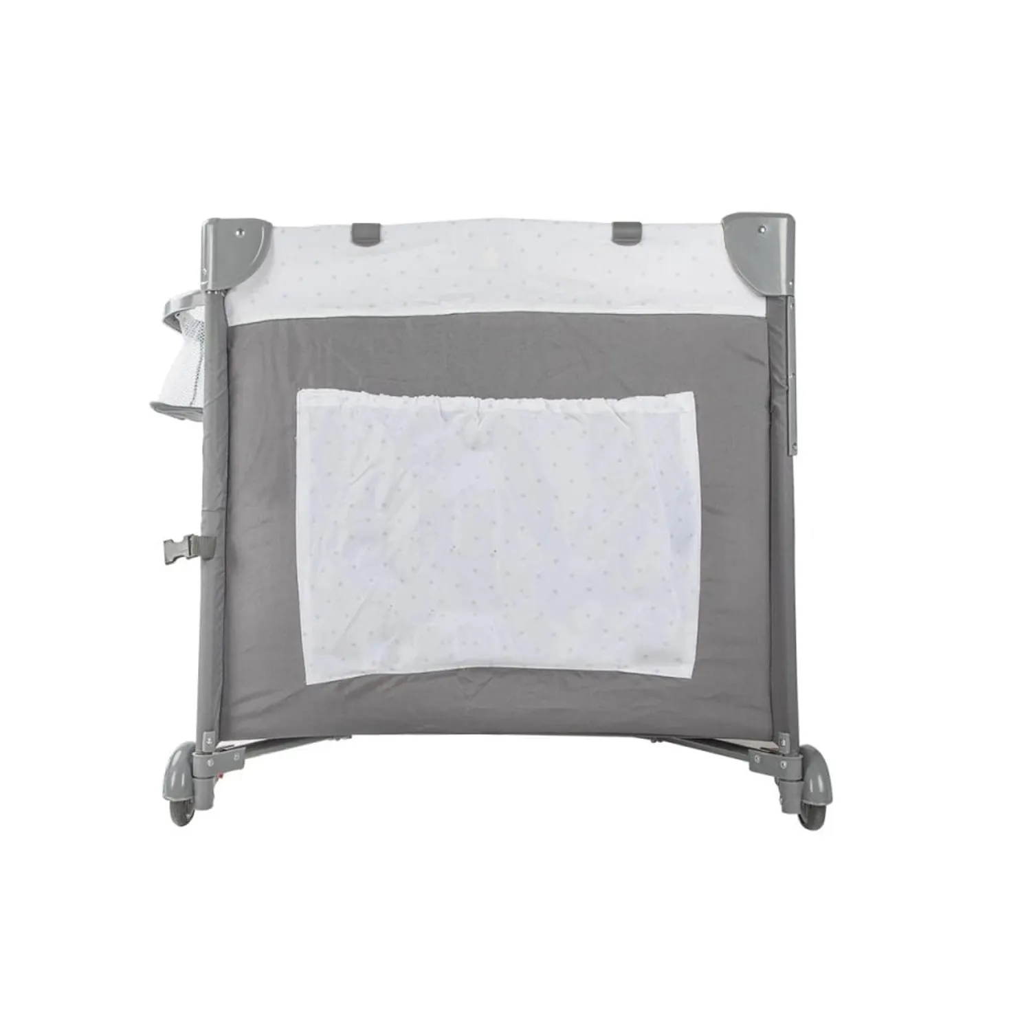 Cuna Colchón Anti-reflujo Playard Always Together Marengo y Set Sabanas-6