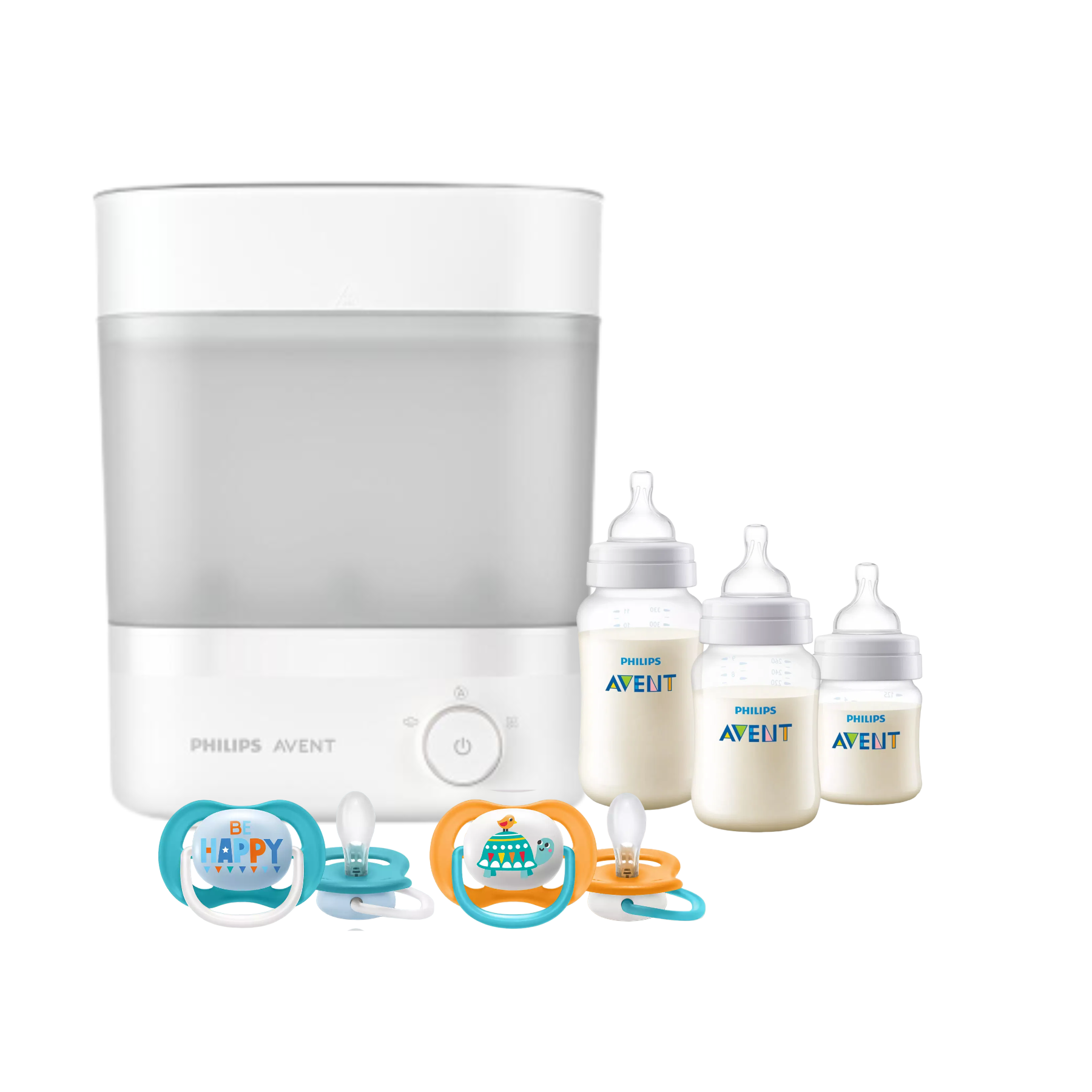 Pack Avent Esterilizador  Mamaderas y 2 Chupetes  6-18m-0