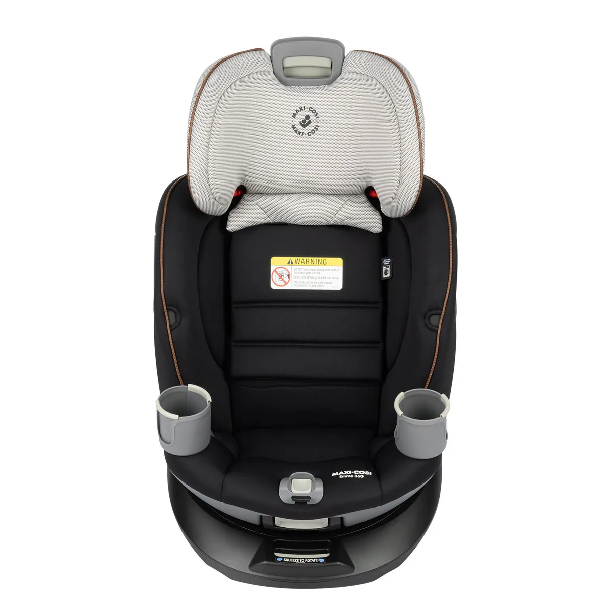 Silla de Auto Convertible Emme 360 Onyx Sand-3