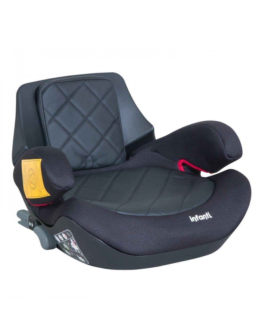 Silla Auto Alzador Go Isofix Black Stone Infanti-0