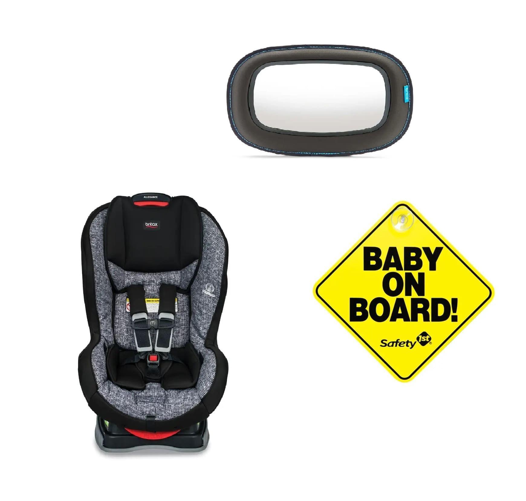 Silla De Auto Convertible Allegiance Static mas Baby on board y espejo-0