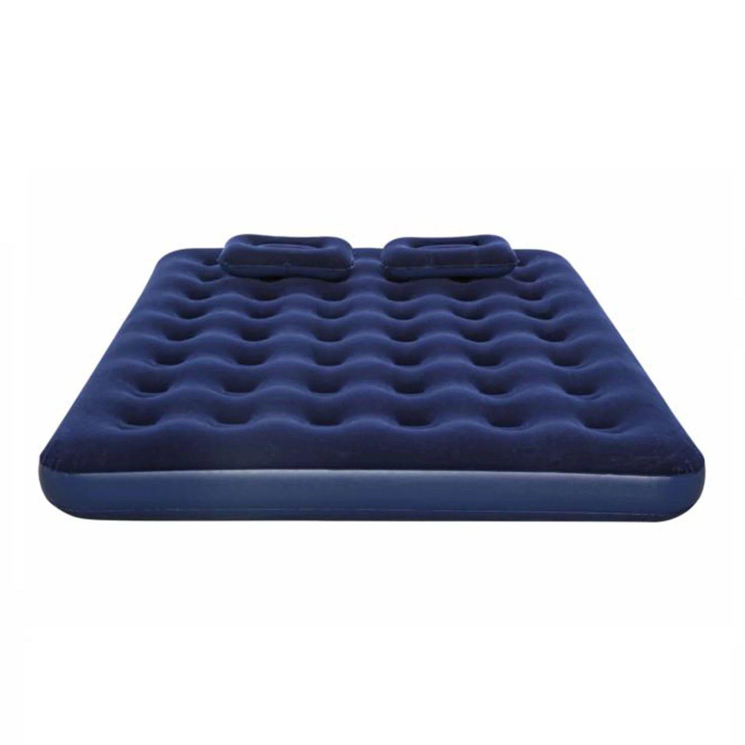 Colchón Inflable Alpes 2 plazas + Inflador y 2 almohadas-1