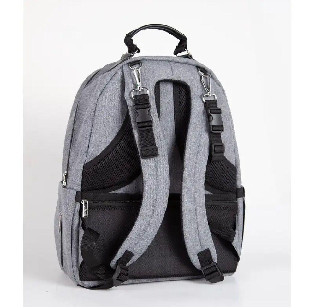 MOCHILA MATERNAL OAK GRIS-4
