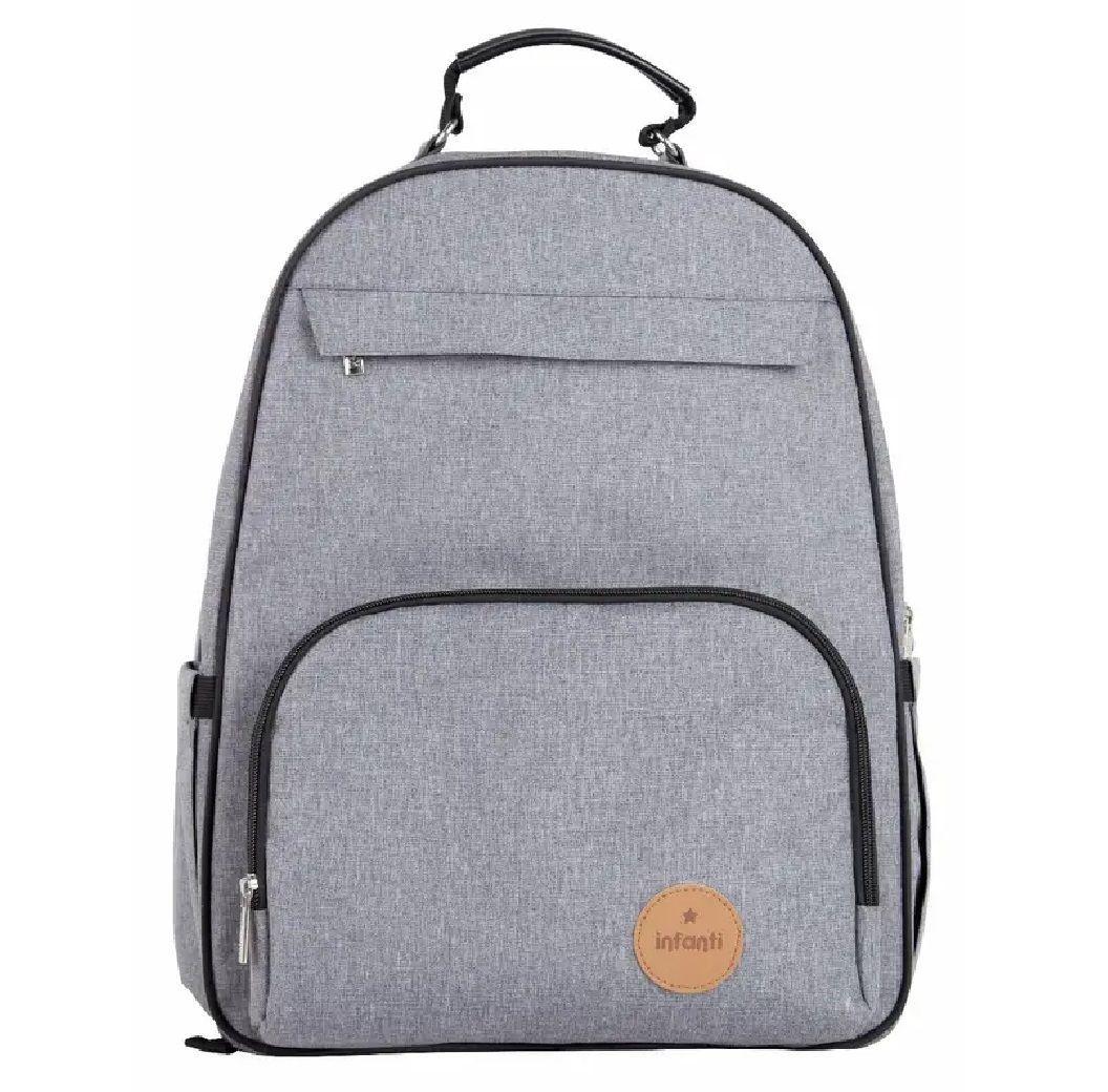 MOCHILA MATERNAL OAK GRIS-5