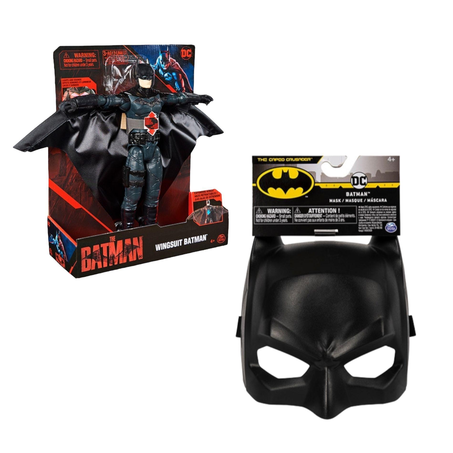 Batman Dc figura 30cm Mascara Batman Poster y revista LEGO-0