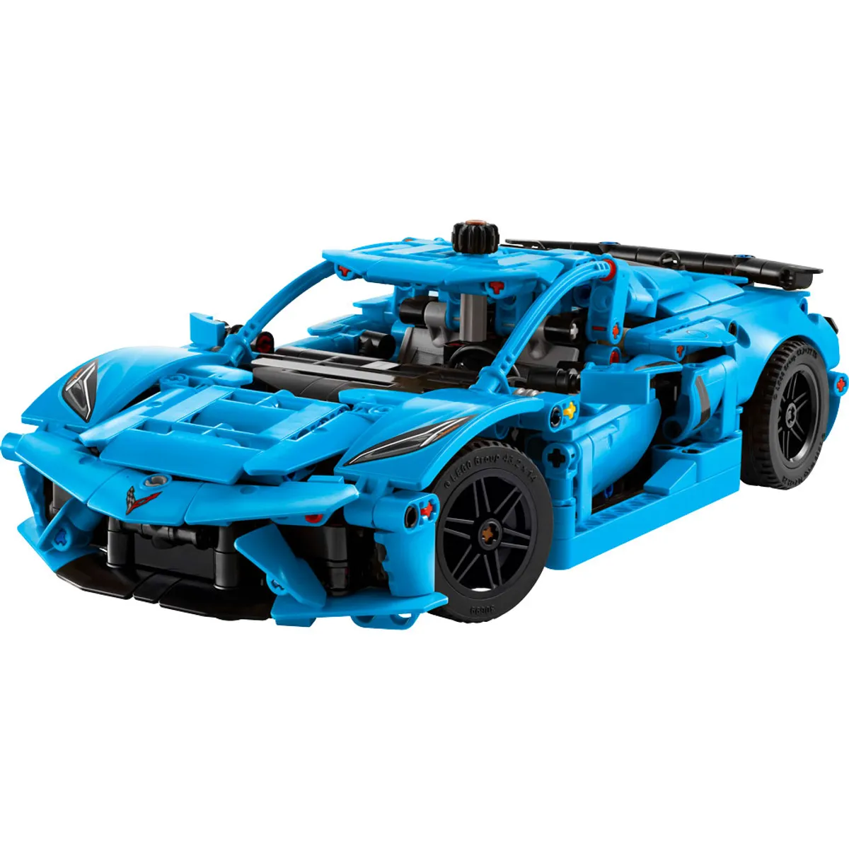 LEGO Chevrolet Corvette Stingray Azul (42217) + poster de regalo-3