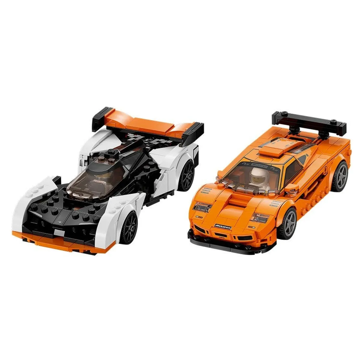 LEGO Speed Champions McLaren Solus GT y McLaren F1 LM (76918) + Poster de Regalo-2