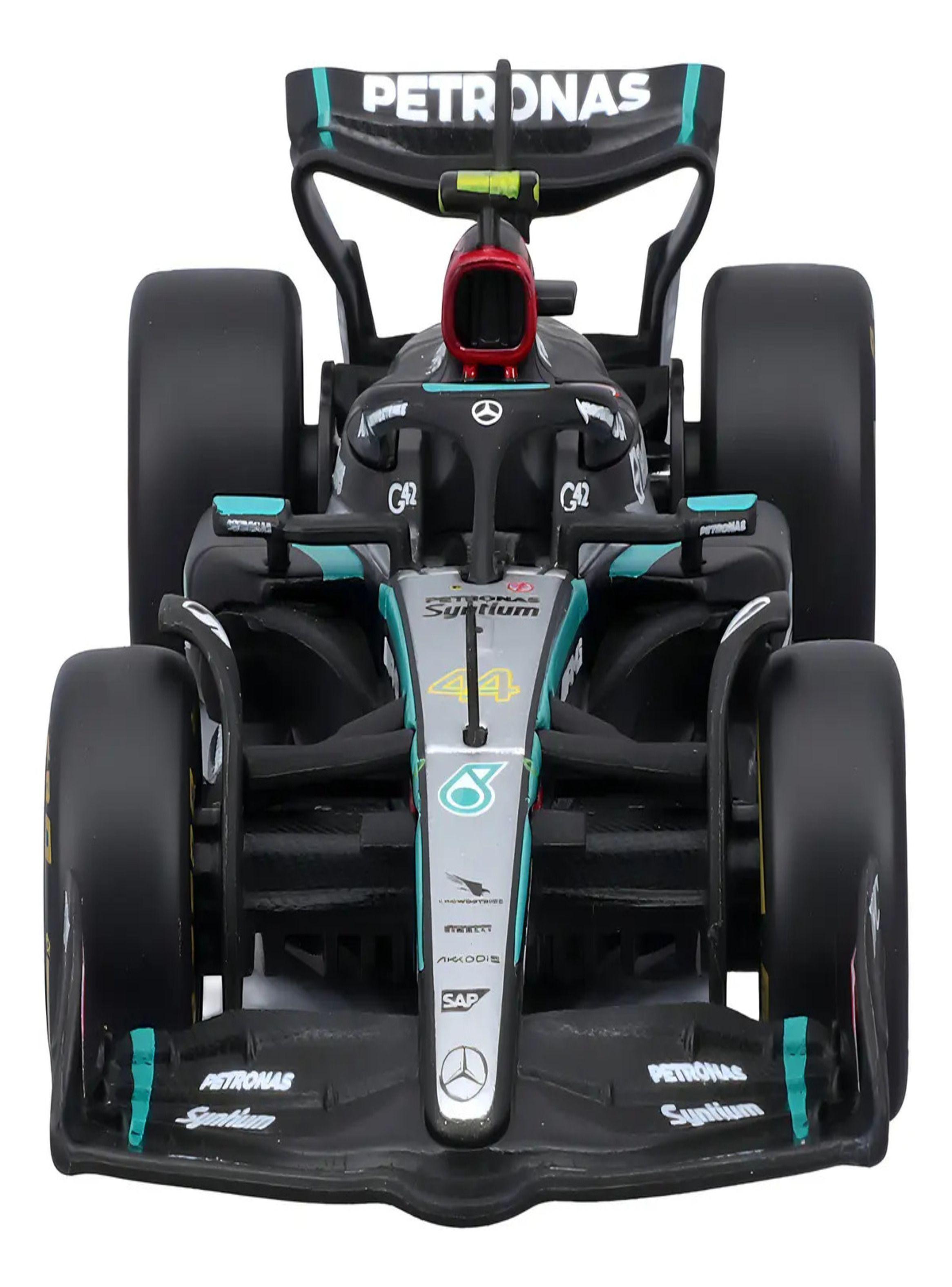 Mercedes Formula 1 W15 Hamilton 44 2024 1 43 Bburago Negro-1