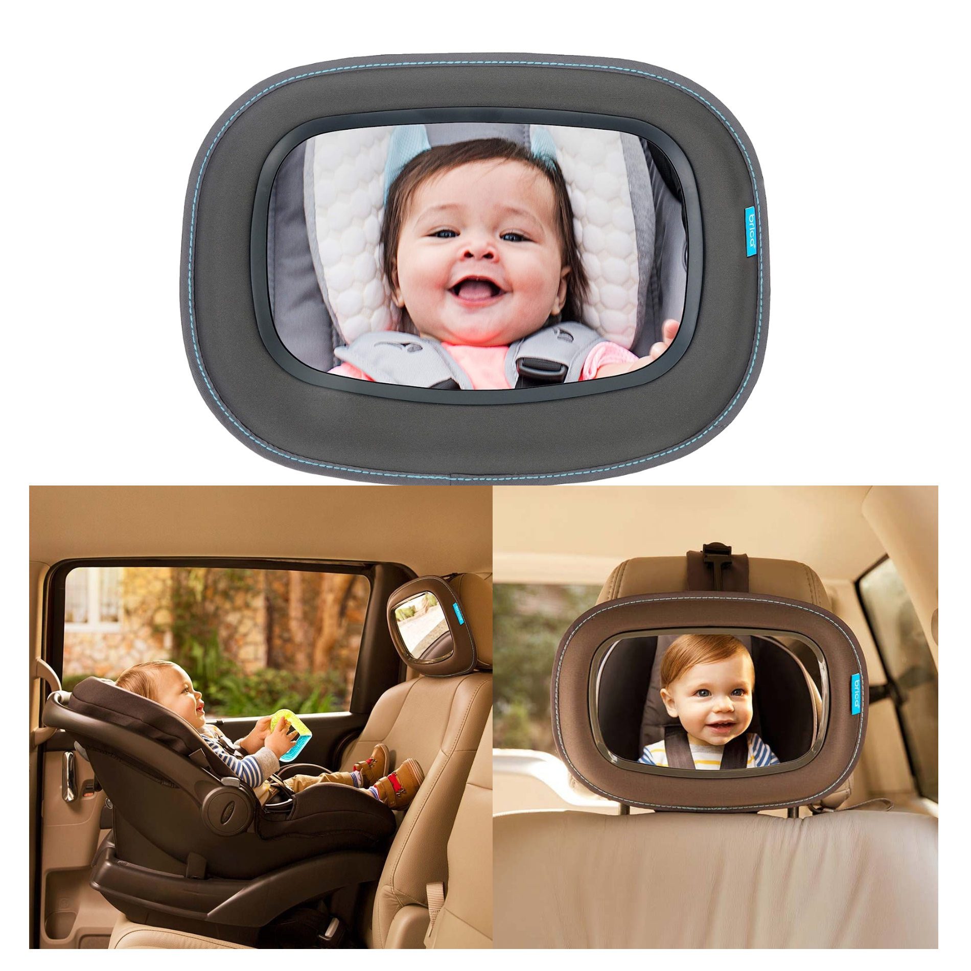 Silla auto One4life Carbón Clicktight - Espejo - Letrero-3