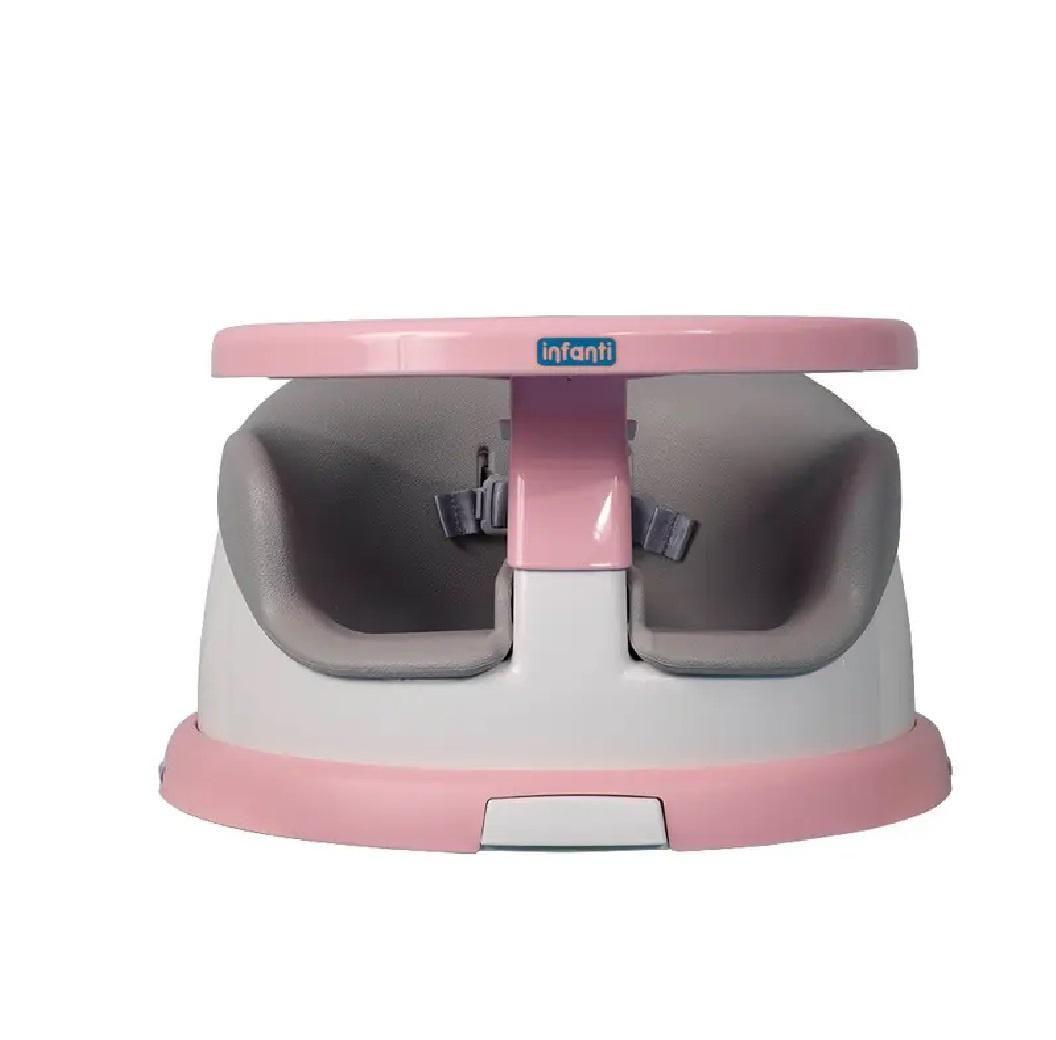 SILLA DE COMER PORTÁTIL & GIRATORIA I-TWIST ROSADO-2