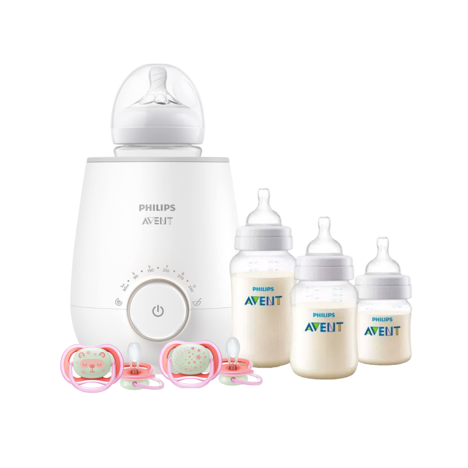 Pack Calentador eléctrico,Mamaderas,Chupetes 6-18 -0