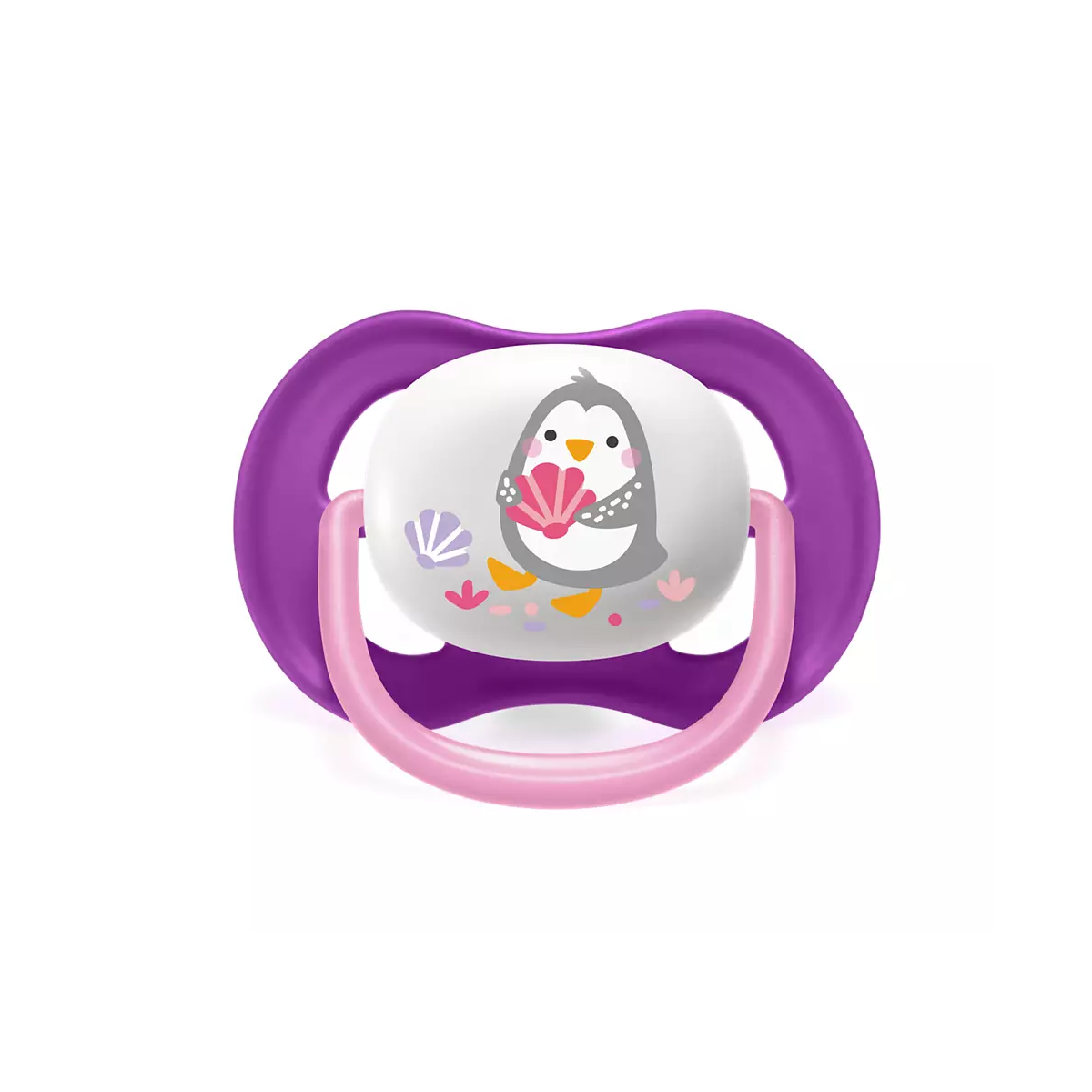 Chupete Ultra Air Collection,  Happy/Pinguino 6-18m, x2 unidades-2