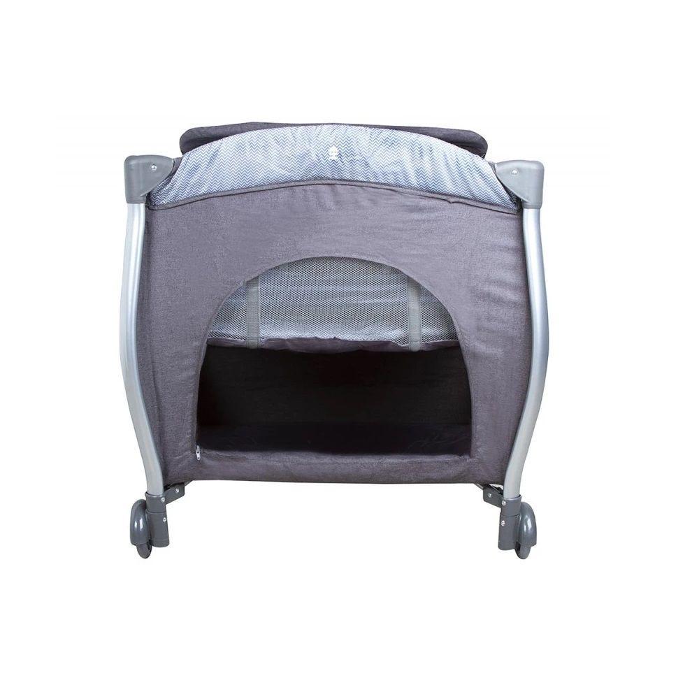 Cuna Playard Cielo Grey  con colchón -2