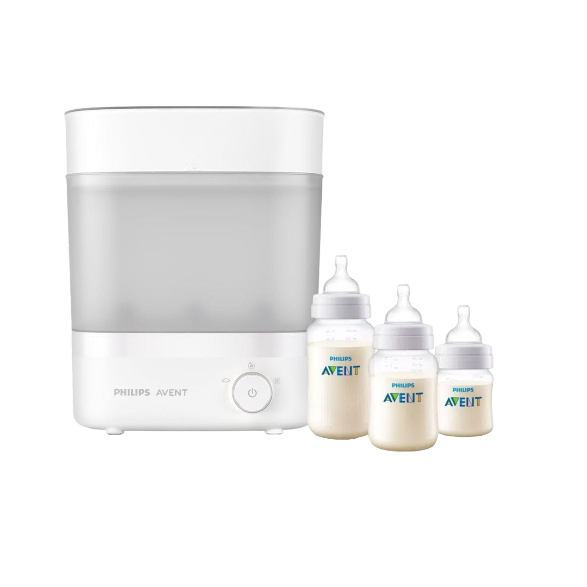 Esterilizador premium Más mamaderas 125, 260, 330 ml Avent-0